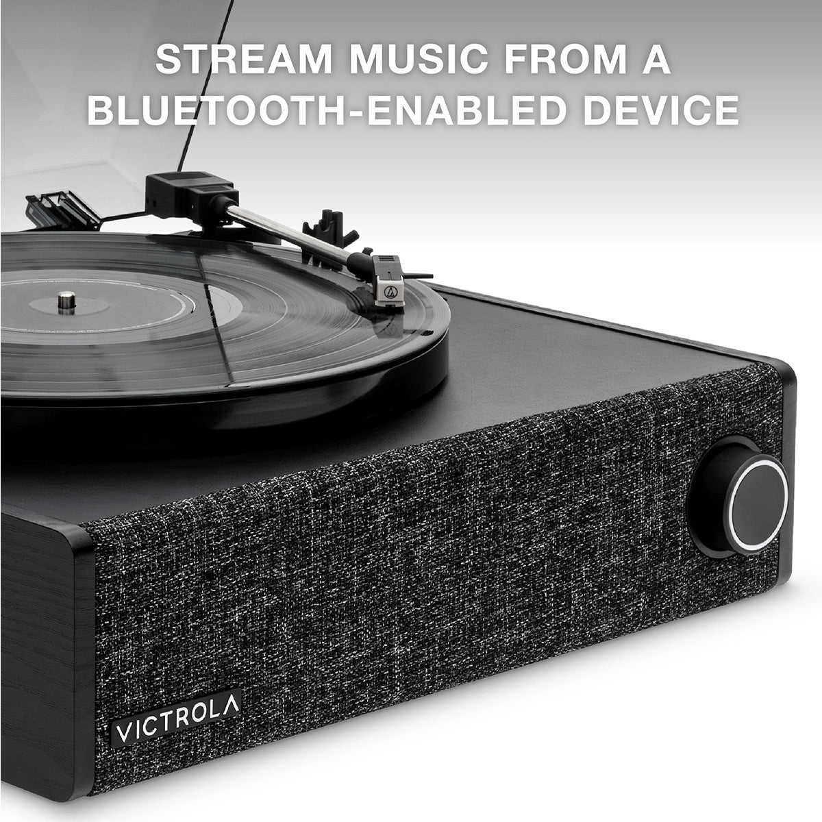 Victrola Eastwood LP Stereo Record Player with Bluetooth (Black)