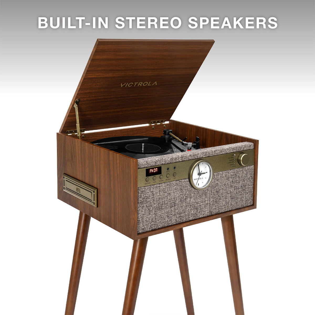 Victrola Victrola Century Signature+ 6-in-1 Music Center (Walnut)