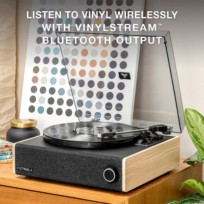 Victrola Eastwood LP Stereo Record Player with Bluetooth (Natural)