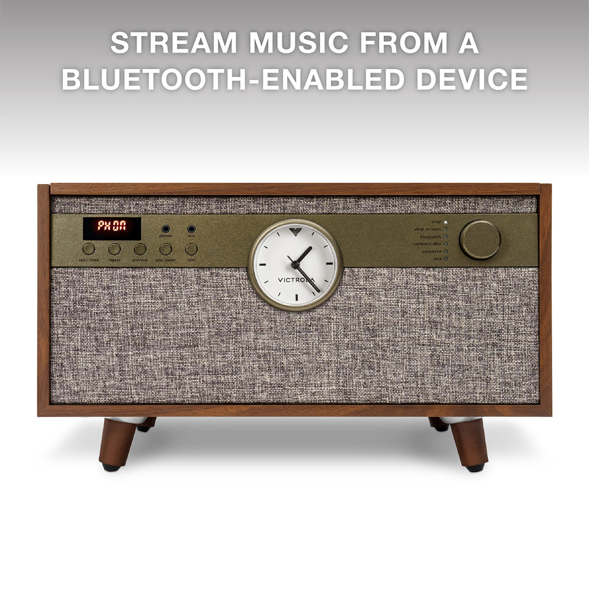 Victrola Victrola Century Signature+ 6-in-1 Music Center (Walnut)