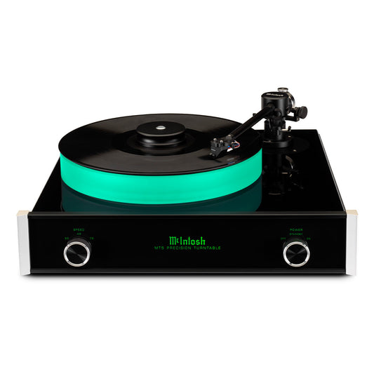 McIntosh MT5 Precision Turntable with Sumiko Amethyst MM Cartridge (Black)