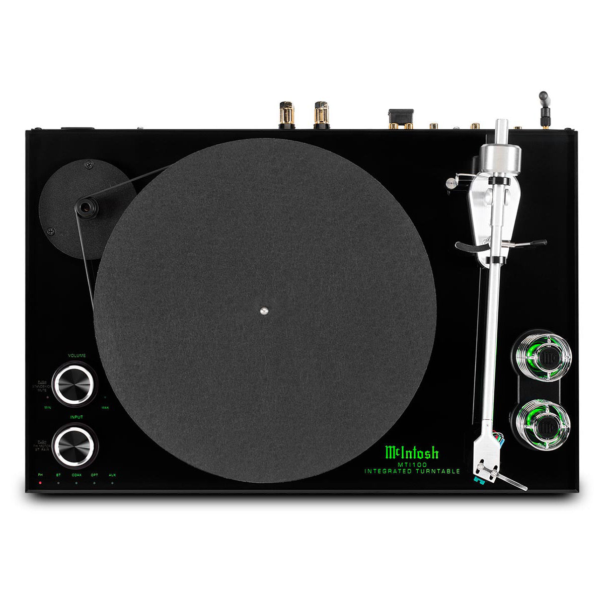 McIntosh MTI100 Integrated Turntable with Built-In Preamp & Amp