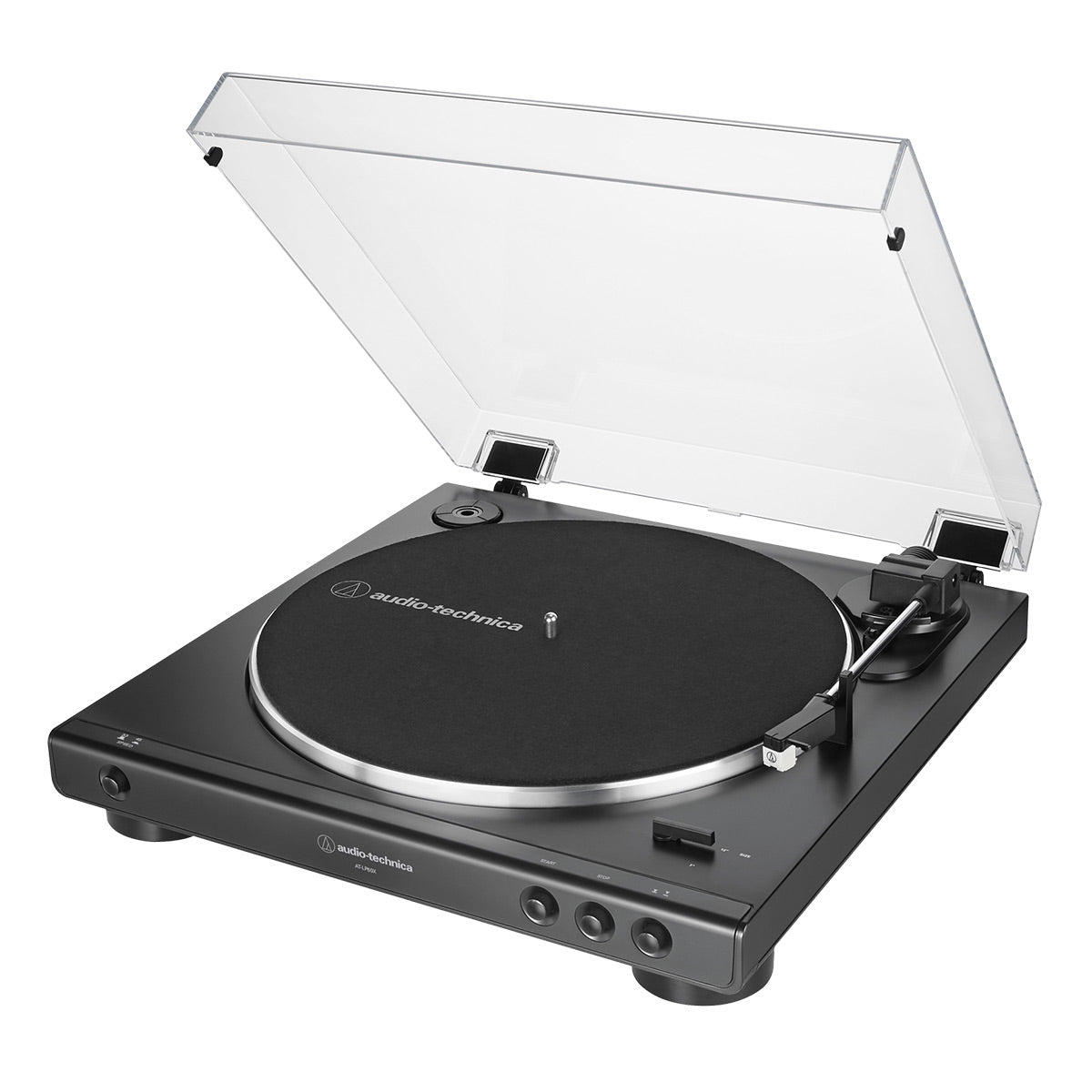 Audio-Technica AT-LP60X-BK Fully Automatic Belt-Drive Stereo Turntable (Black)