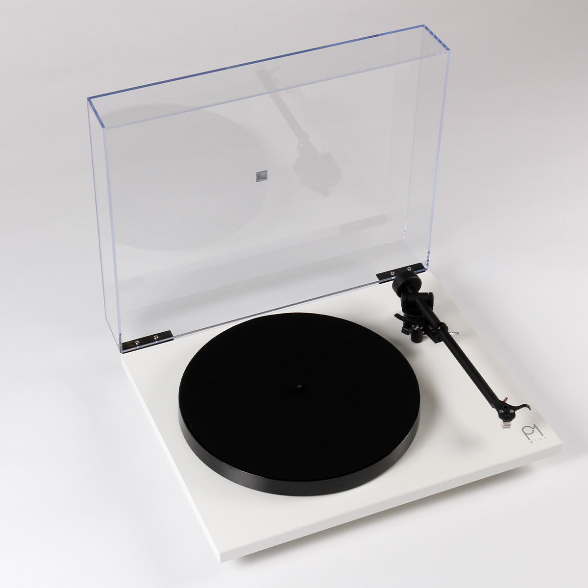 Rega Planar 1 Plus Turntable with Premounted Carbon MM Cartridge (Matte White)