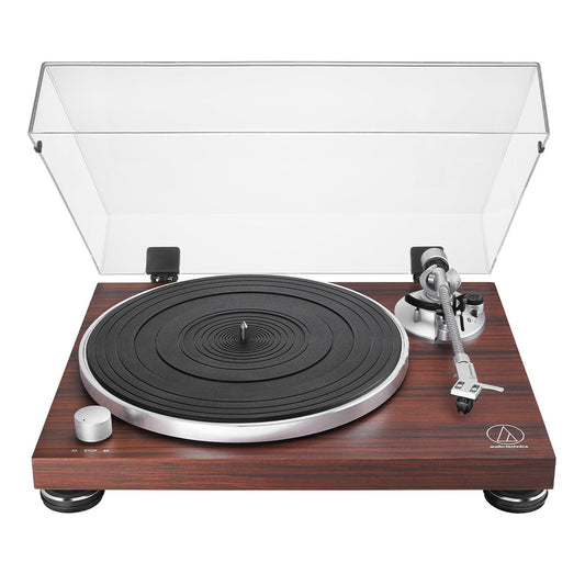 Audio-Technica AT-LPW50BT-RW Wireless Belt-Drive Turntable with Bluetooth (Rosewood)