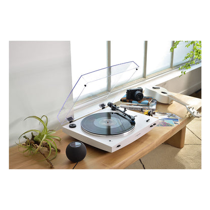 Audio-Technica AT-LP3xBT Fully Automatic Wireless Belt-Drive Turntable with Bluetooth (White)