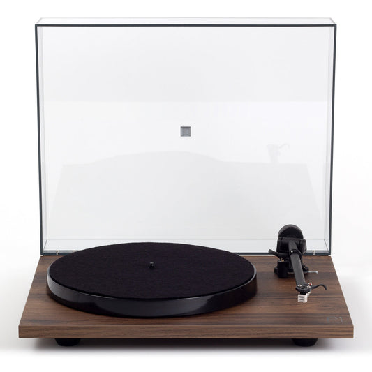 Rega Planar 1 Plus Turntable with Premounted Carbon MM Cartridge (Special Edition Walnut)