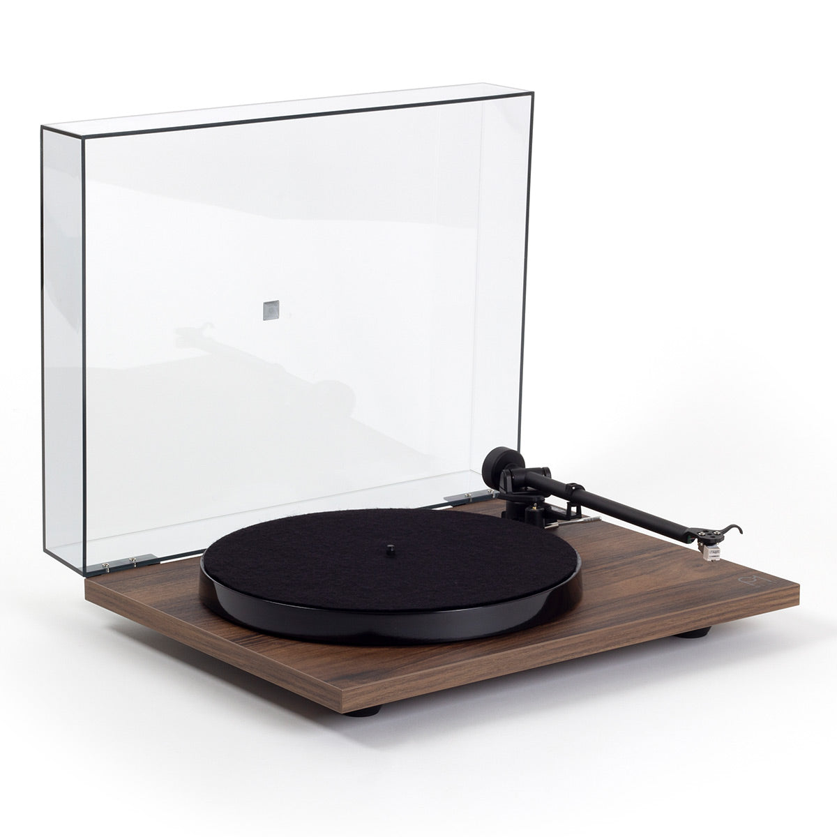 Rega Planar 1 Plus Turntable with Premounted Carbon MM Cartridge (Special Edition Walnut)