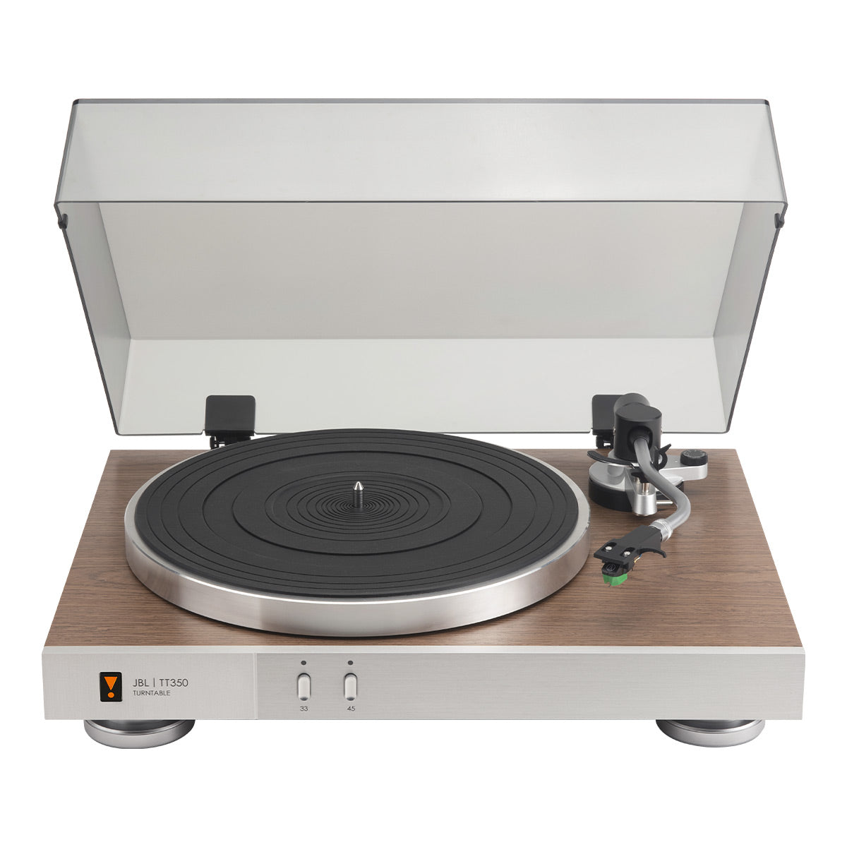 JBL TT350 Classic Direct Drive Turntable with Pre-Installed Audio Technica Cartridge