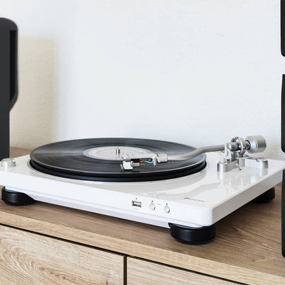 Denon DP450USB Turntable White