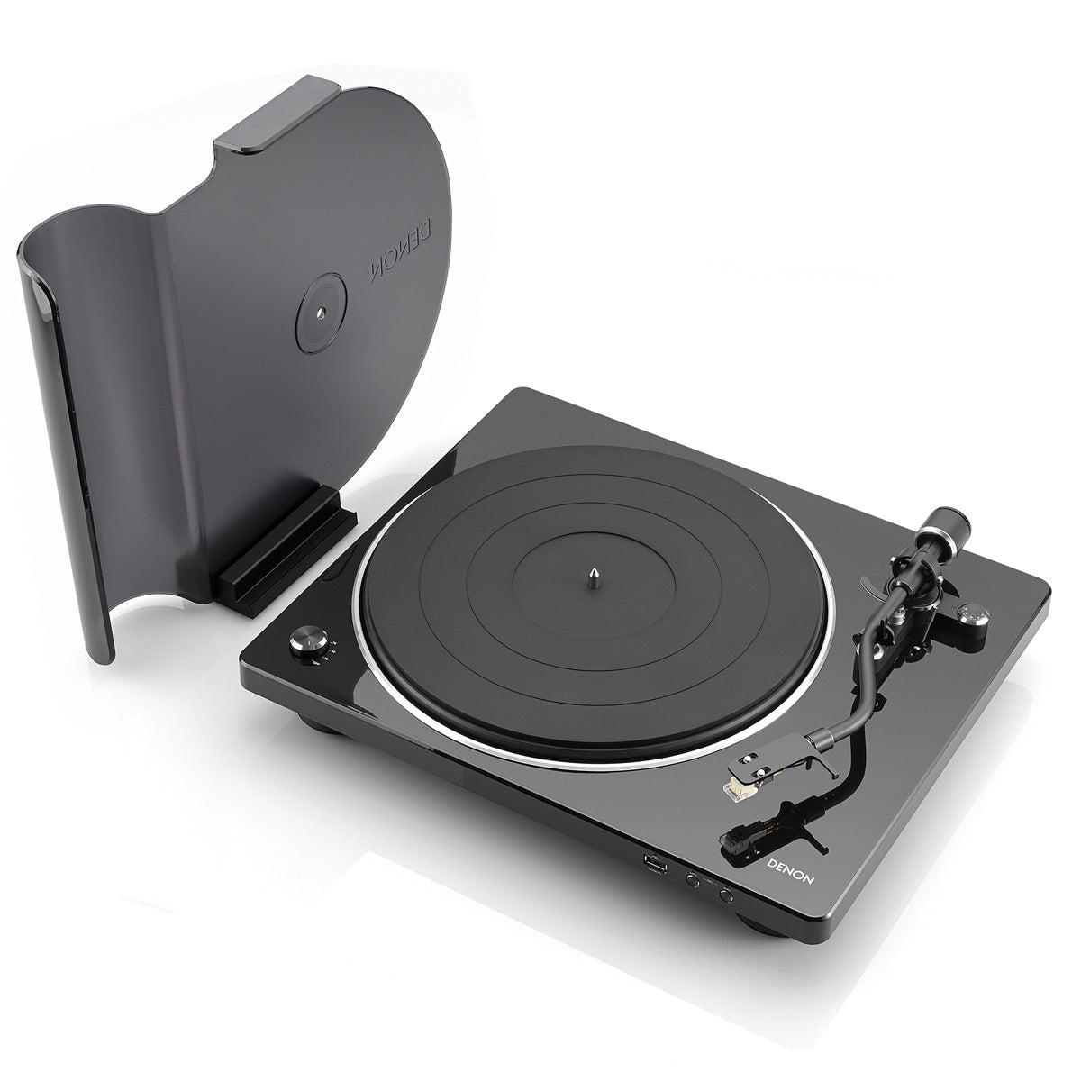 Denon DP-450USB Hi-Fi Turntable with Speed Sensor and USB Encoder