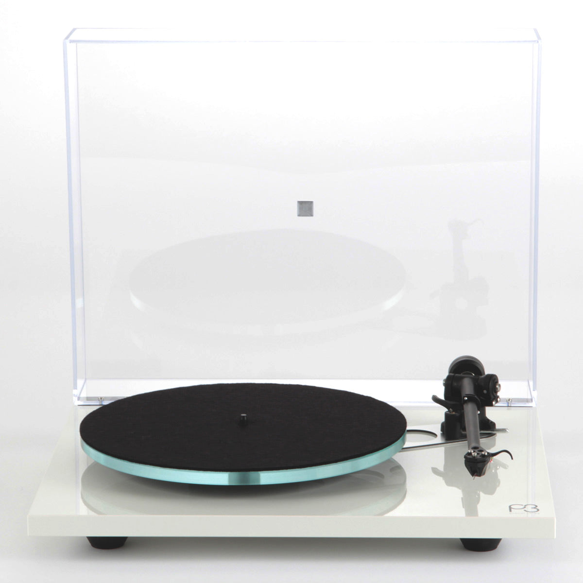 Rega Planar 3 Turntable with Nd5 MM Phono Cartridge (White)