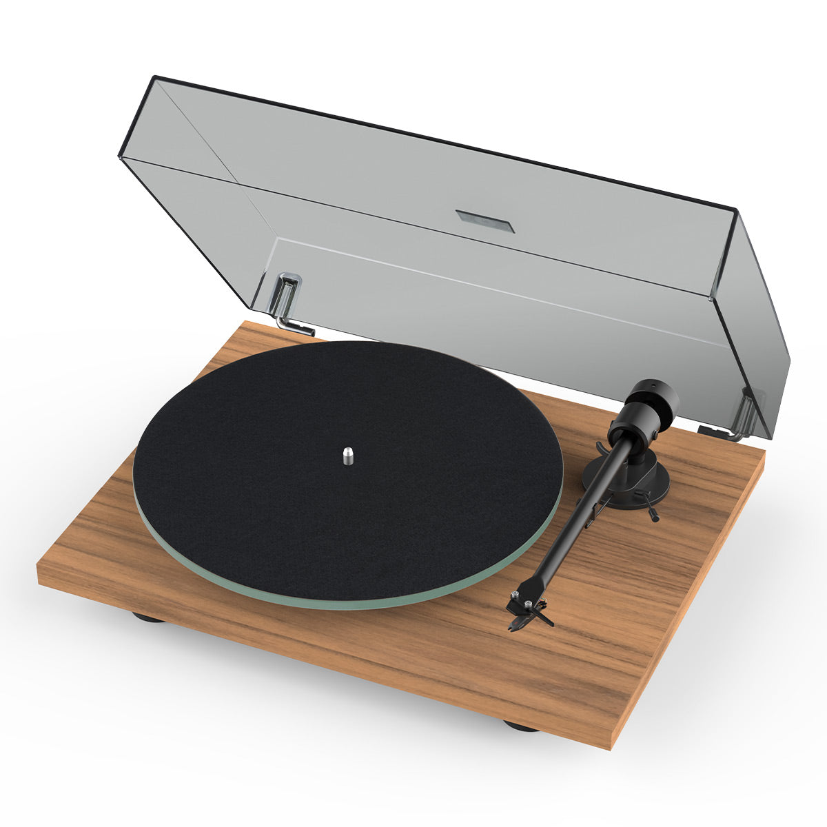 Pro-Ject T1 Evo Phono Turntable with Built-In Preamp (Walnut)