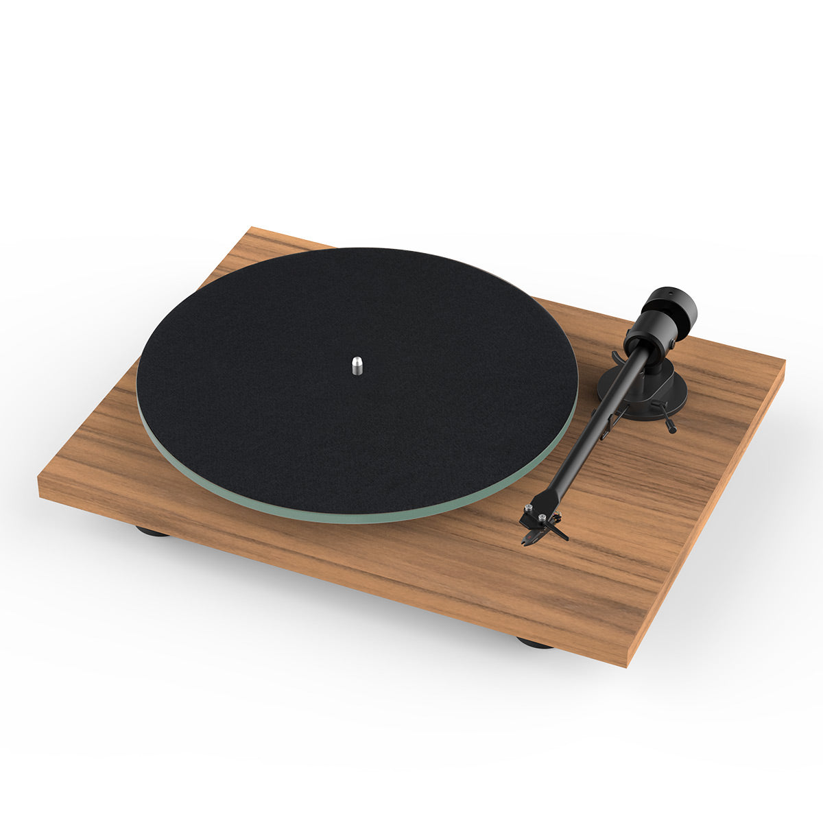 Pro-Ject T1 Evo Phono Turntable with Built-In Preamp (Walnut)