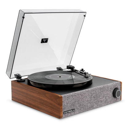 Victrola Eastwood LP Stereo Record Player with Bluetooth (Walnut)