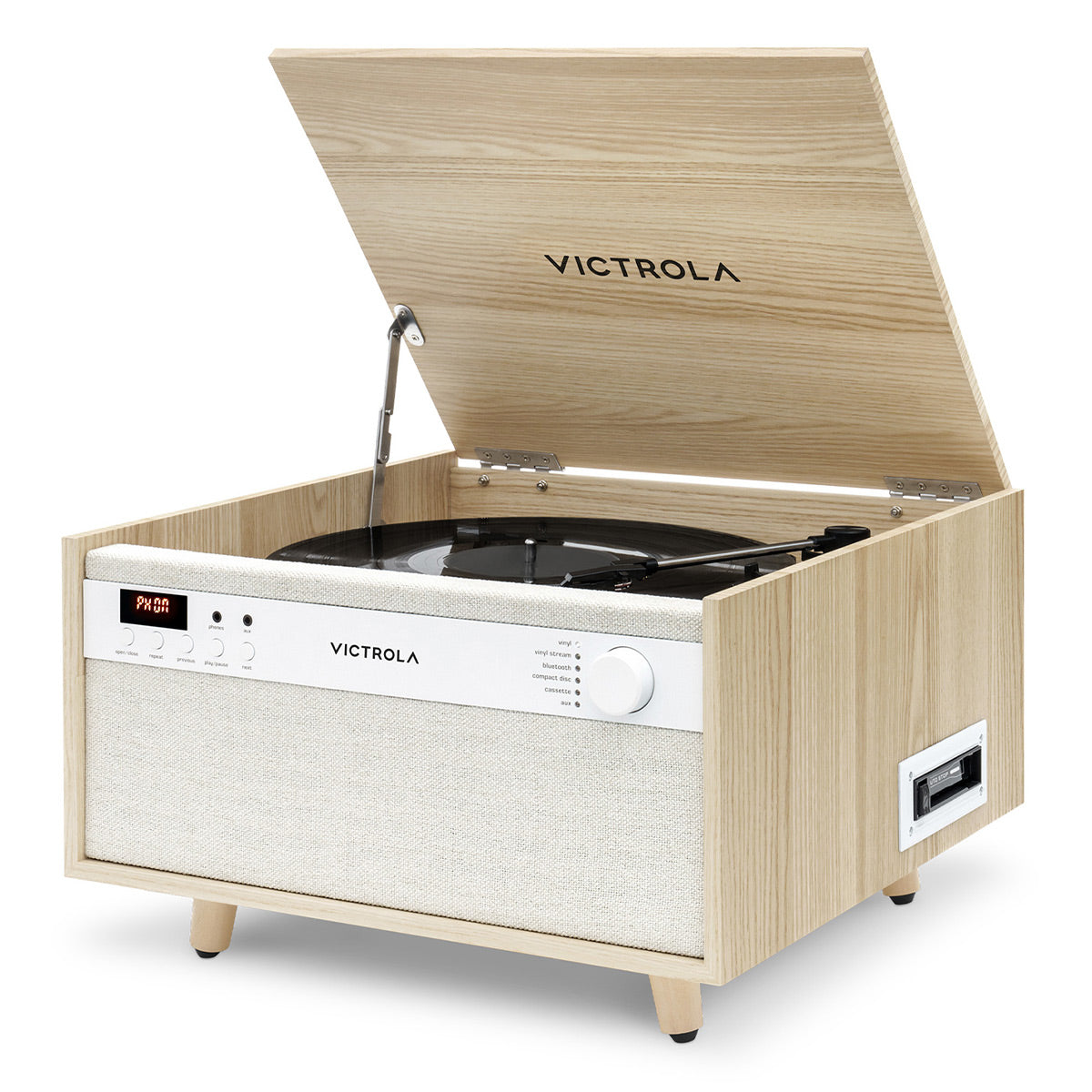 Victrola Victrola Century 6-in-1 Music Center (Natural)