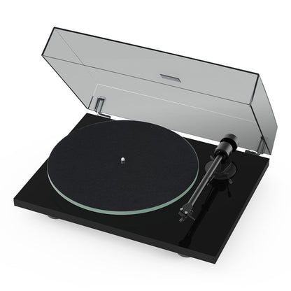 Pro-Ject T1 Evo Phono Turntable with Built-In Preamp (Black)