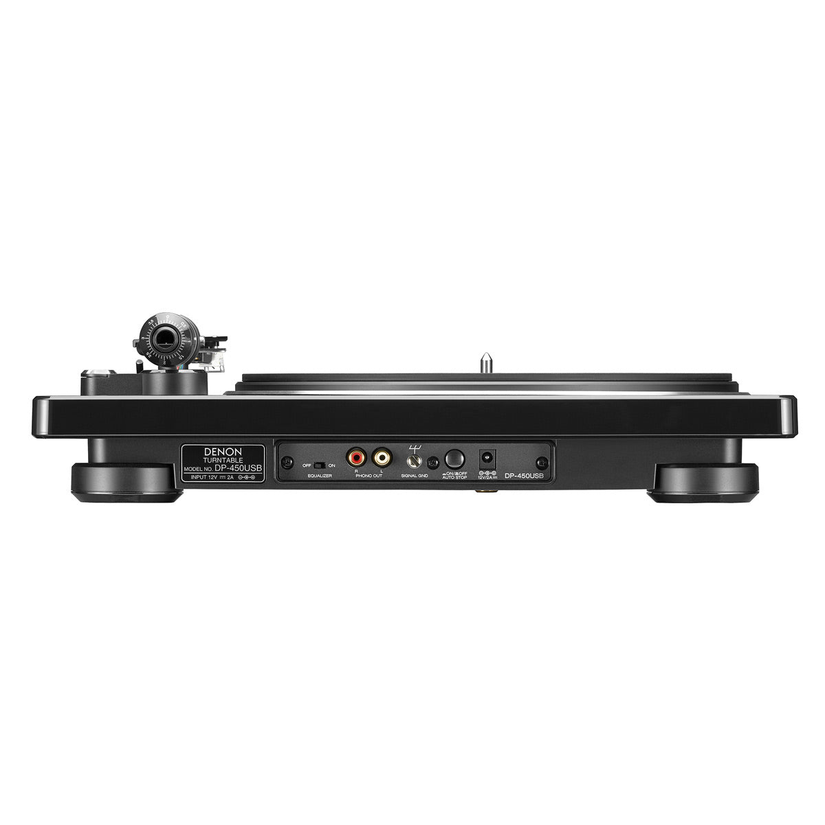 Denon DP-450USB Hi-Fi Turntable with Speed Sensor and USB Encoder