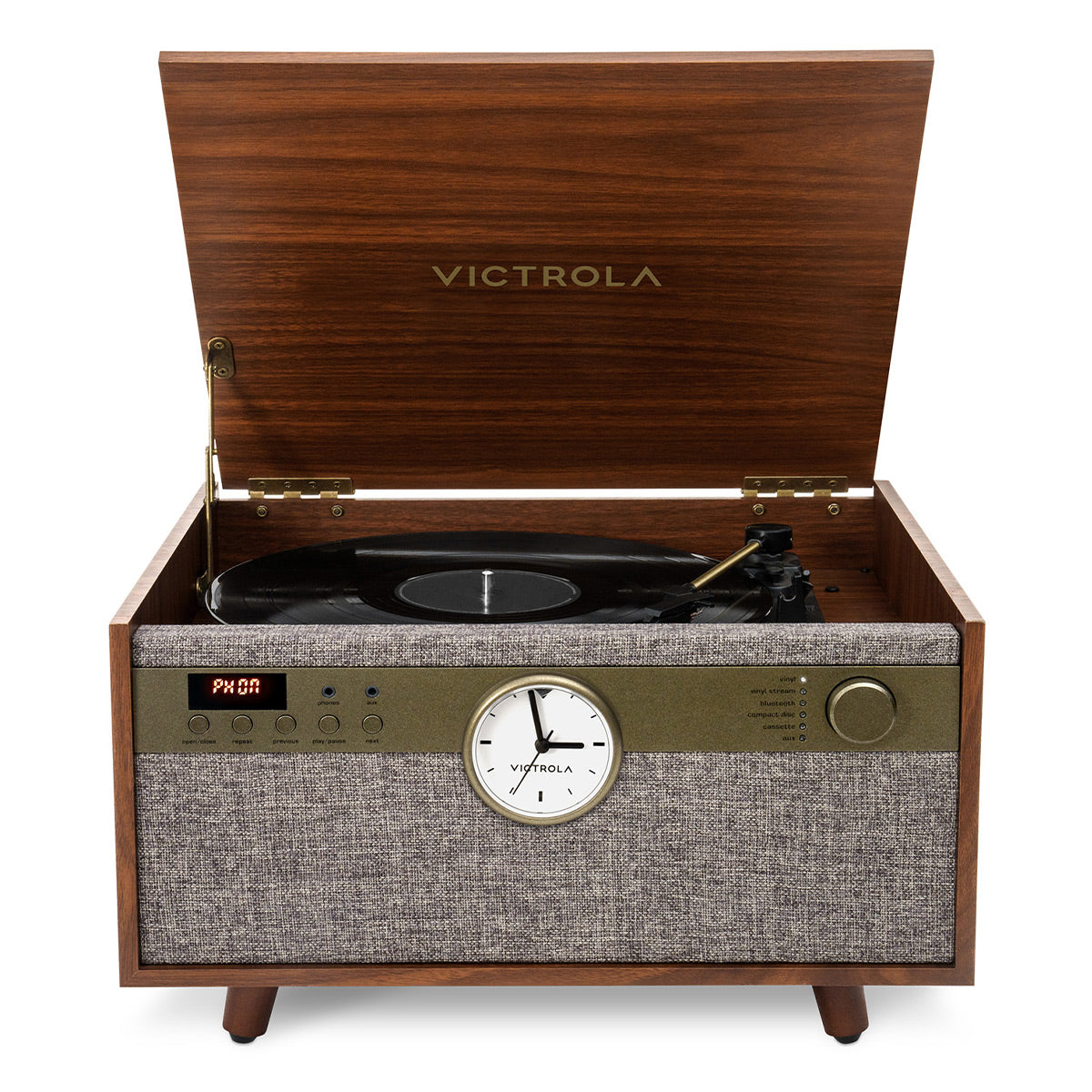 Victrola Victrola Century Signature+ 6-in-1 Music Center (Walnut)