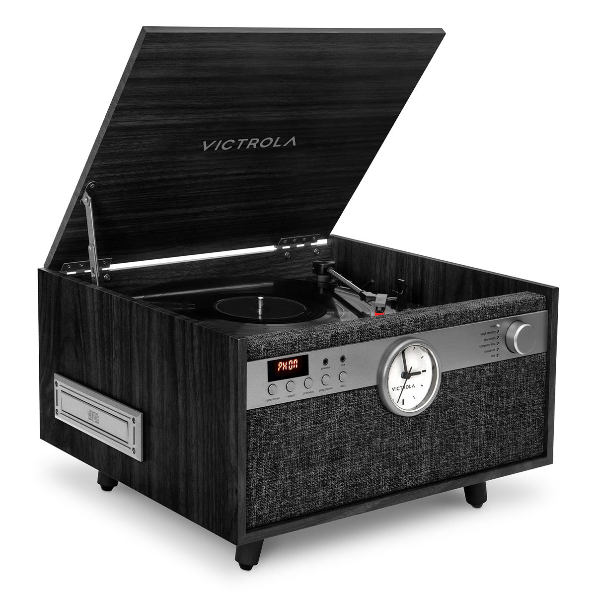 Victrola Victrola Century Signature+ 6-in-1 Music Center (Black)