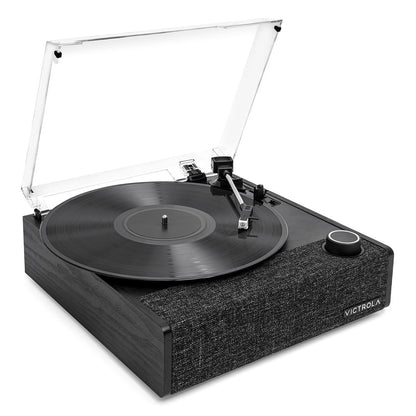 Victrola Eastwood II Bluetooth Turntable with Built-In Speakers (Black)