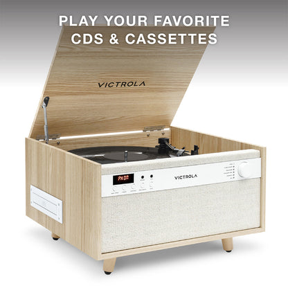 Victrola Victrola Century 6-in-1 Music Center (Natural)