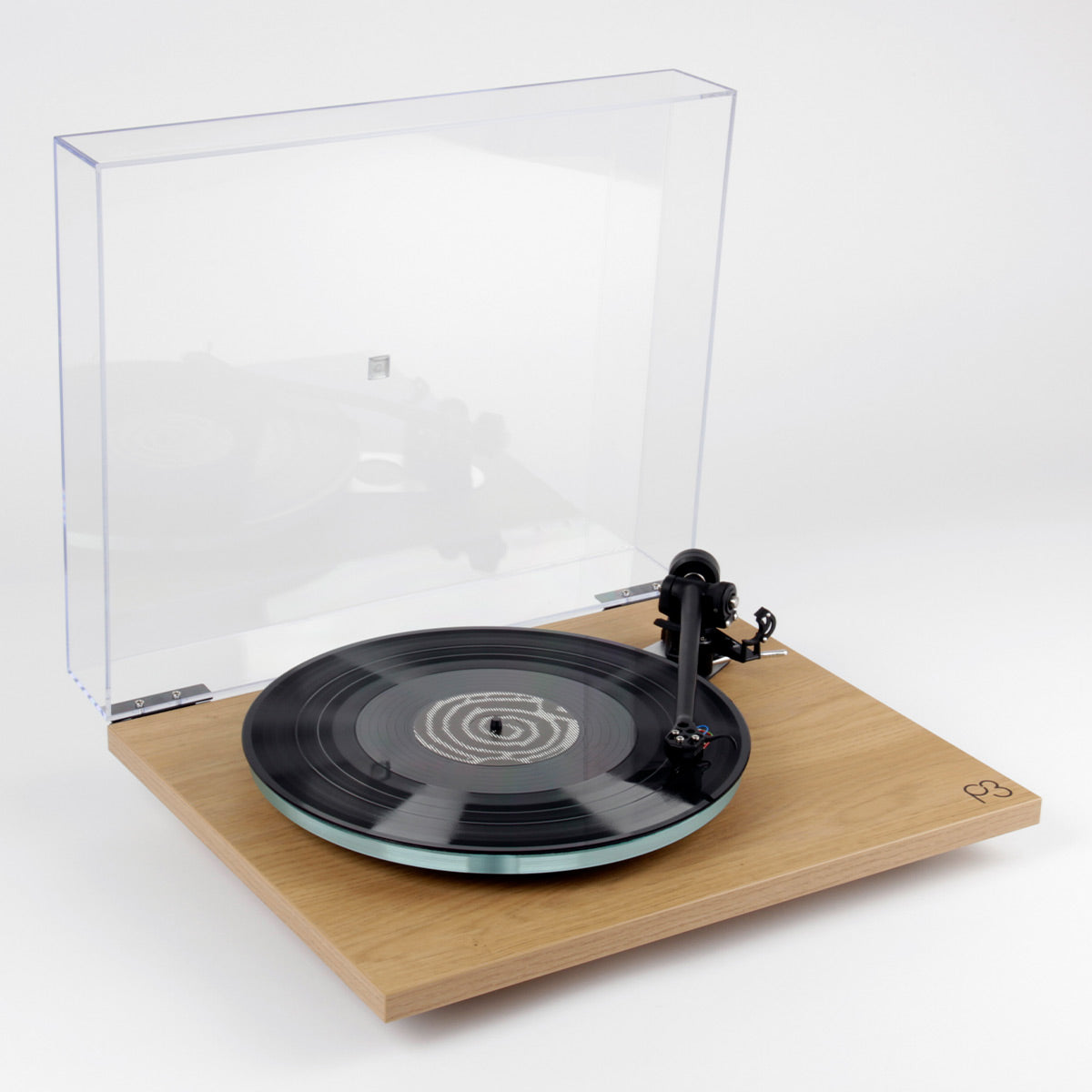 Rega Planar 3 Turntable with Nd3 MM Phono Cartridge (Oak)