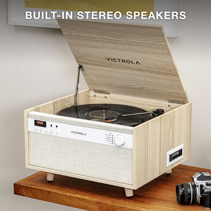 Victrola Victrola Century 6-in-1 Music Center (Natural)