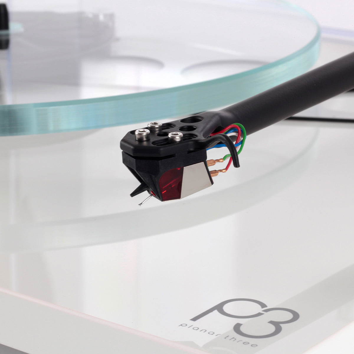 Rega Planar 3 Turntable with Nd3 MM Phono Cartridge (Matt White)